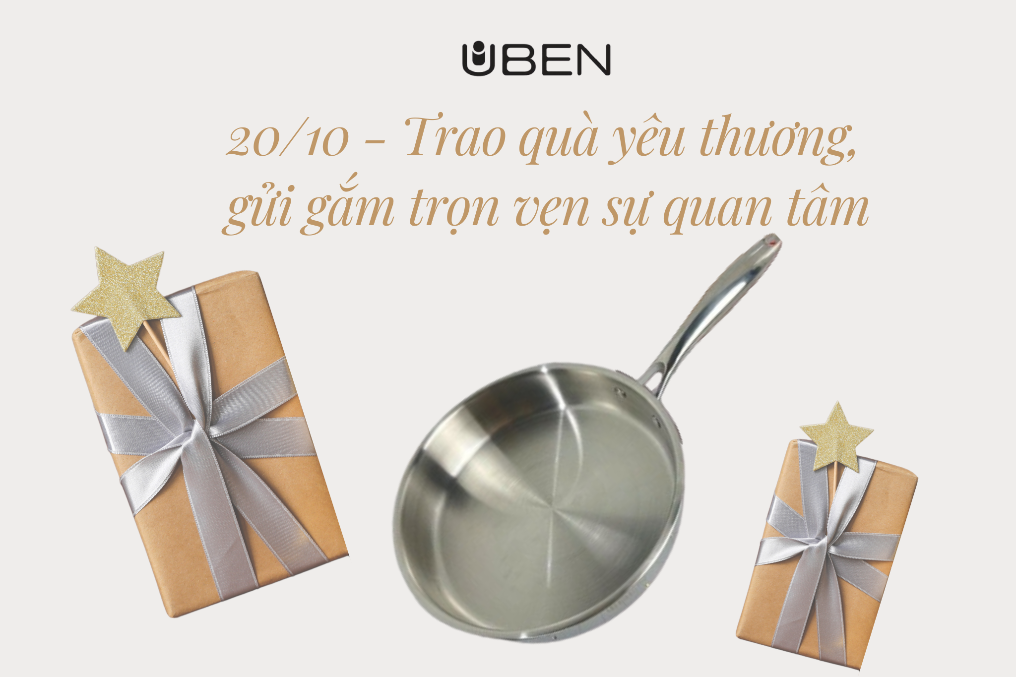 20/10 – Trao quà yêu thương, gửi gắm trọn vẹn sự quan tâm